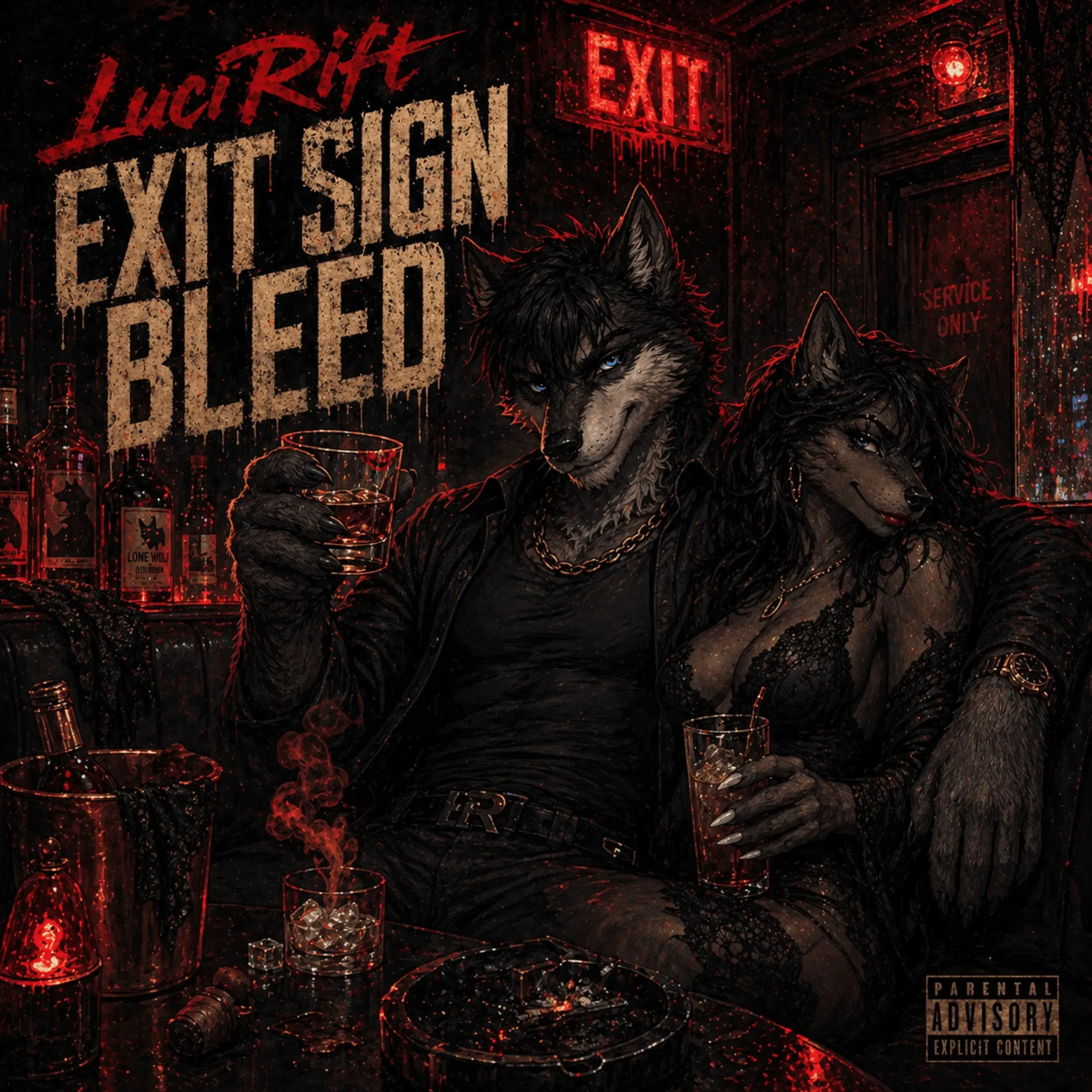 Exit Sign Bleed