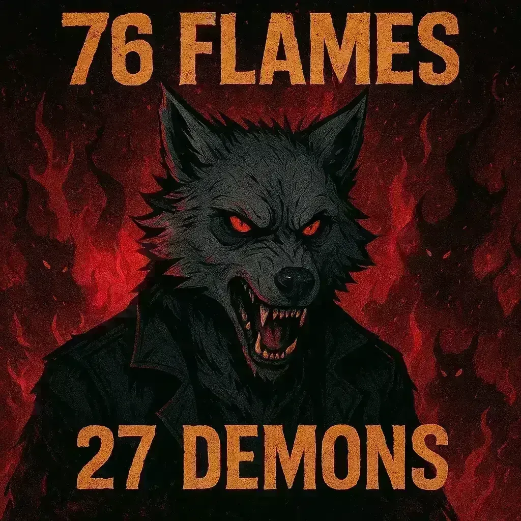 76 Flames, 27 Demons