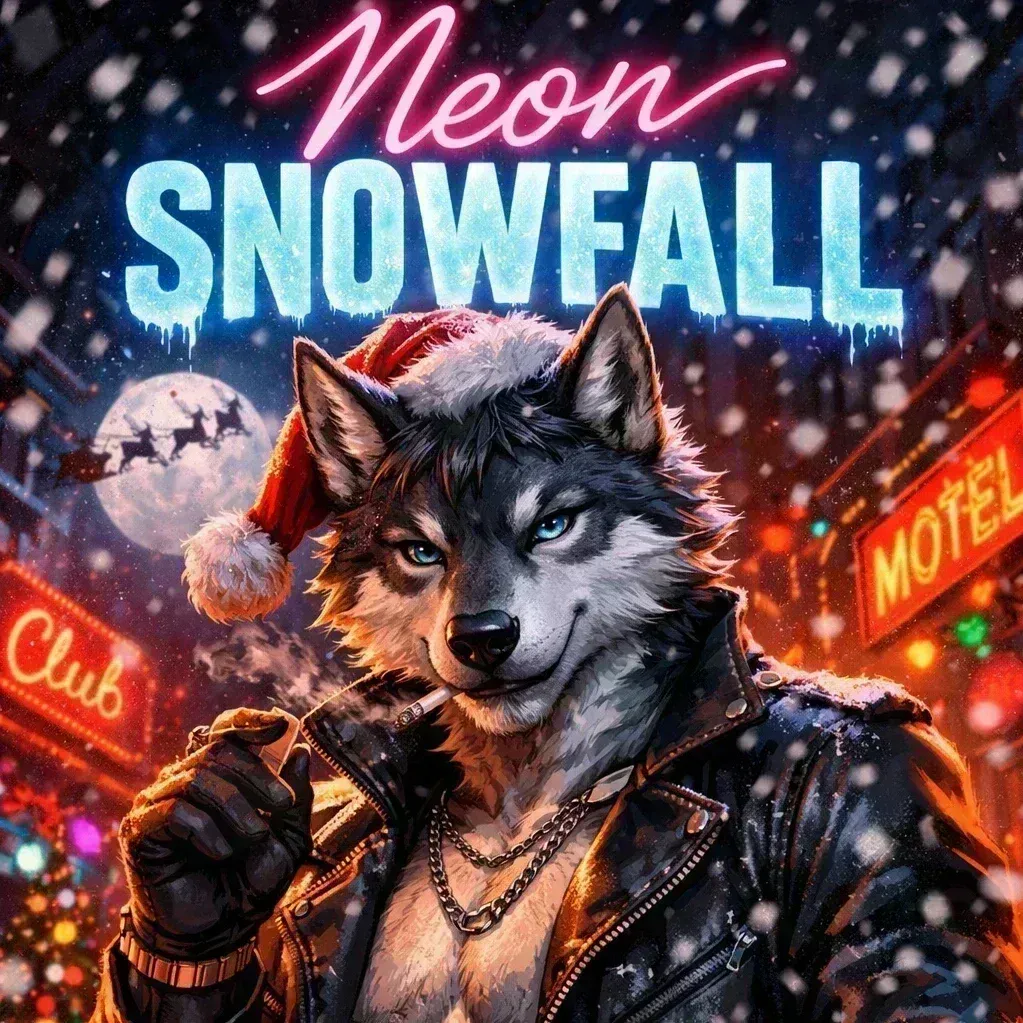 Neon Snowfall