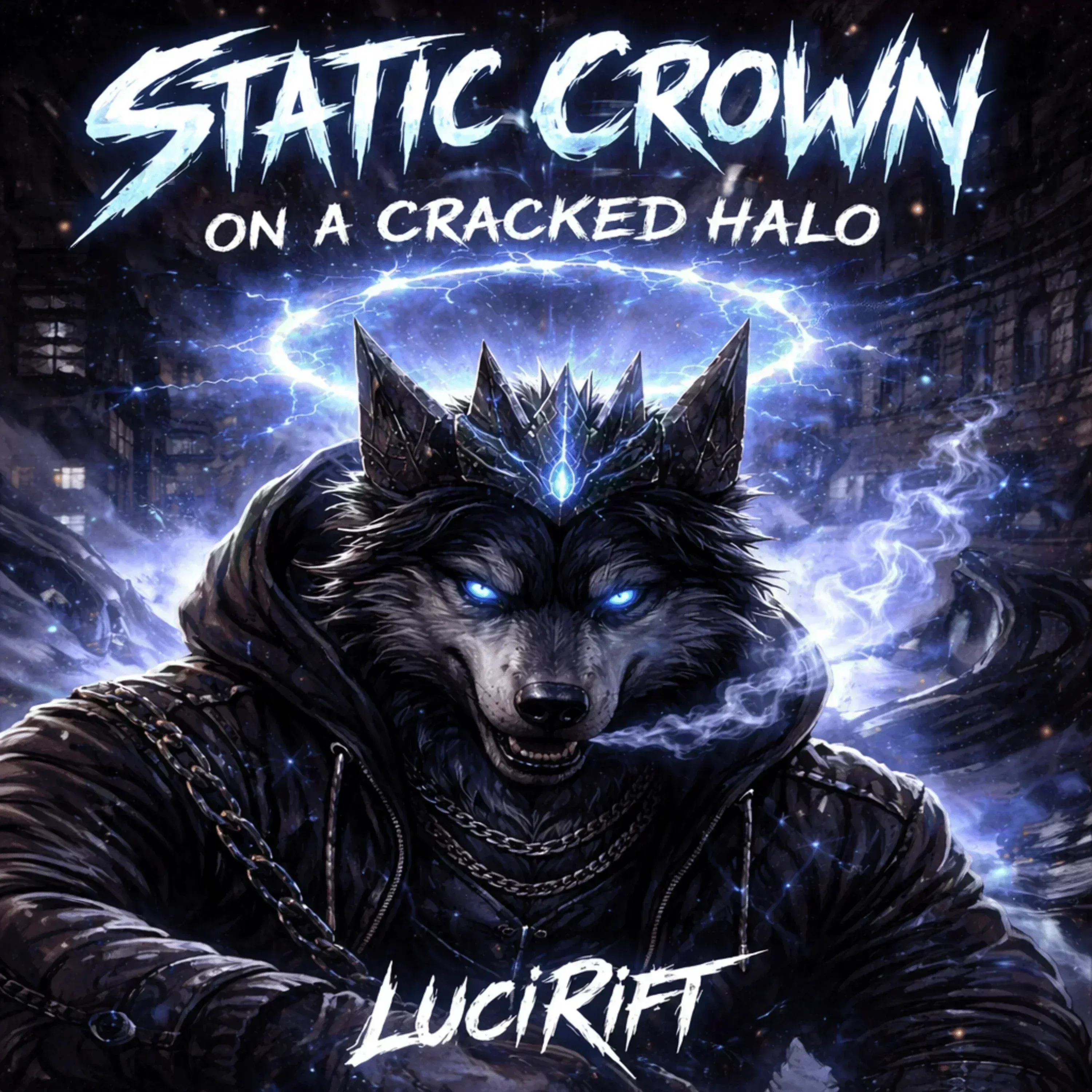 Static Crown on a Cracked Halo