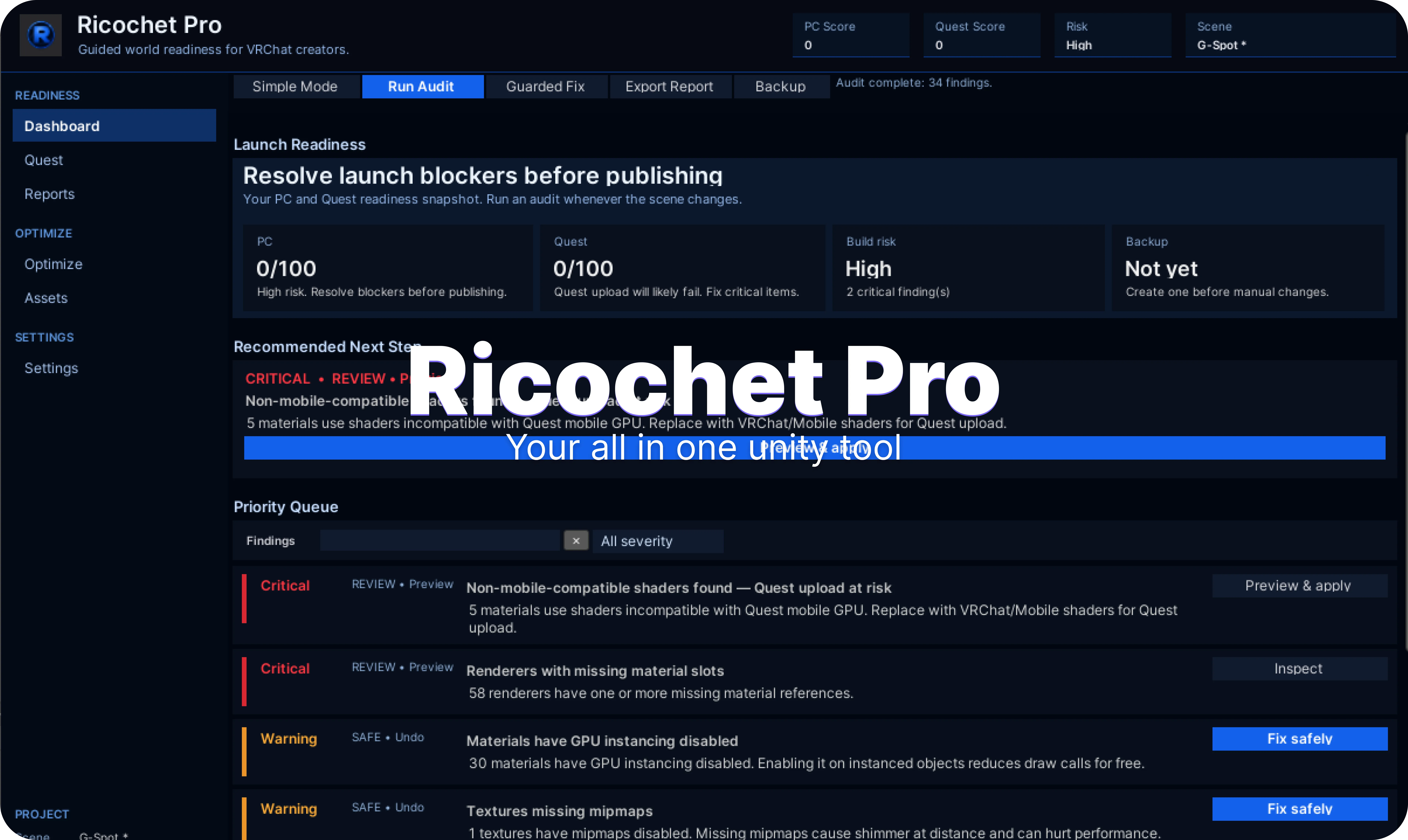 Ricochet Pro