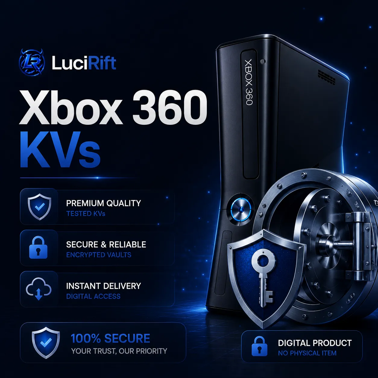 Xbox 360 KV Unshared