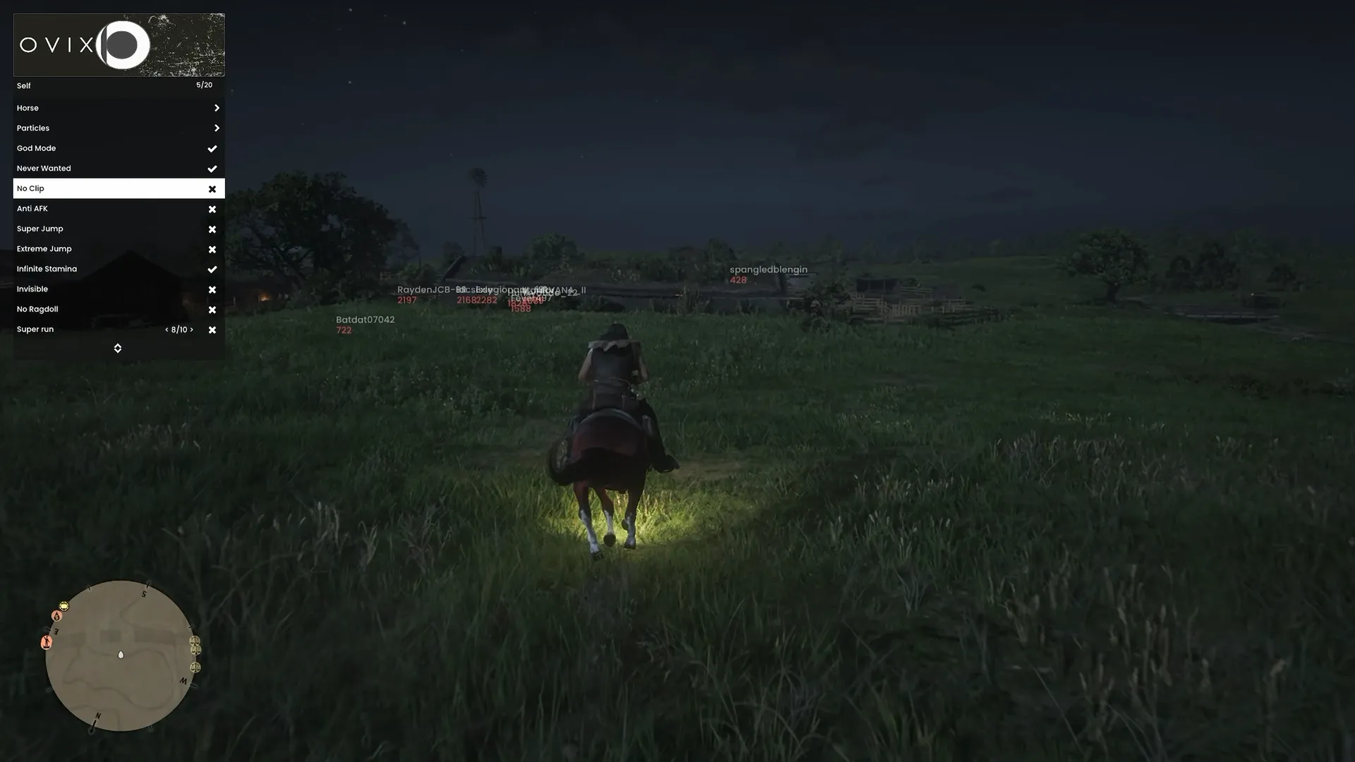 Ovix Mod Menu RDR 2 | Lifetime image 2