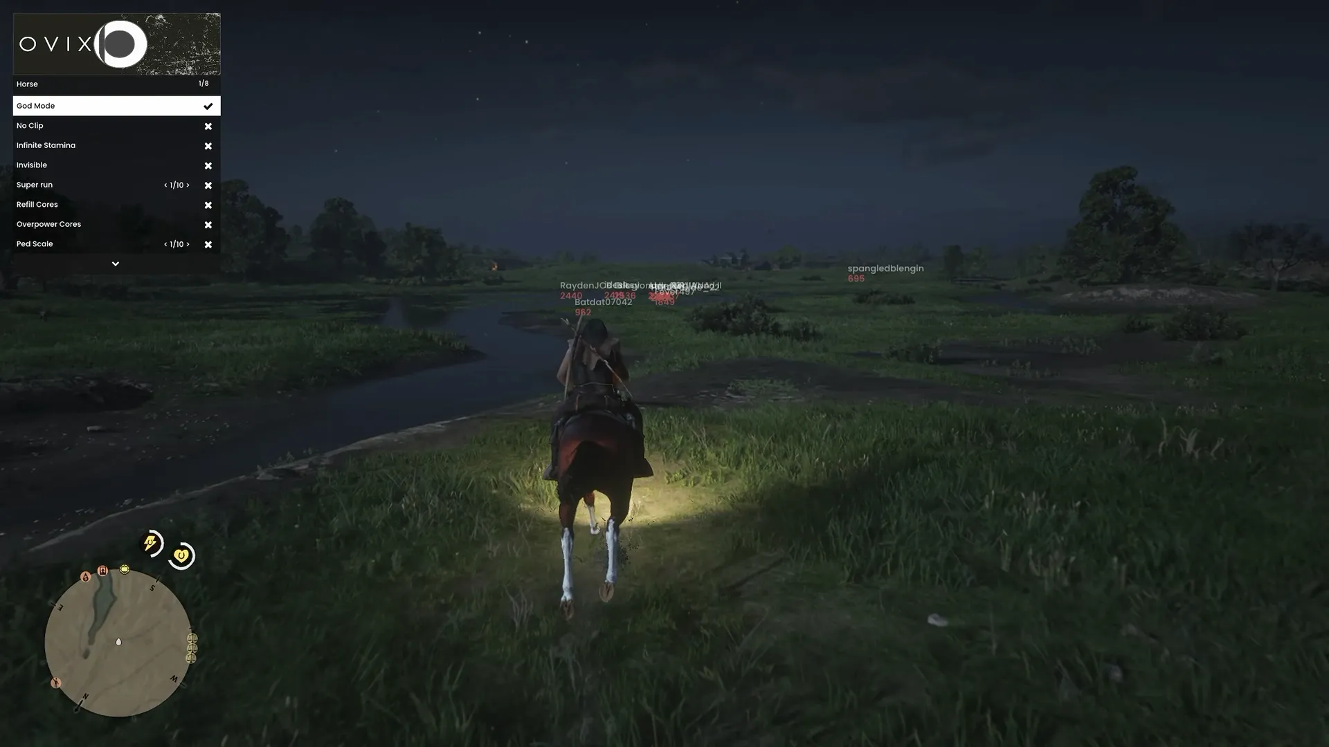 Ovix Mod Menu RDR 2 | Lifetime image 4