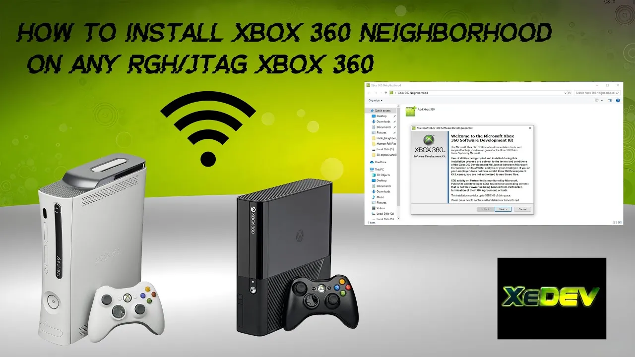 Xbox 360 neighborhood